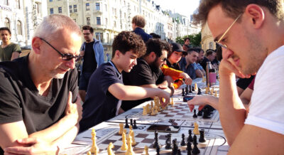 Schach spielen in der Bücherei oder unter den Sternen - Wien